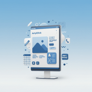 تصميم بوستر A4