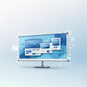 تصميم بنر 2*1 م